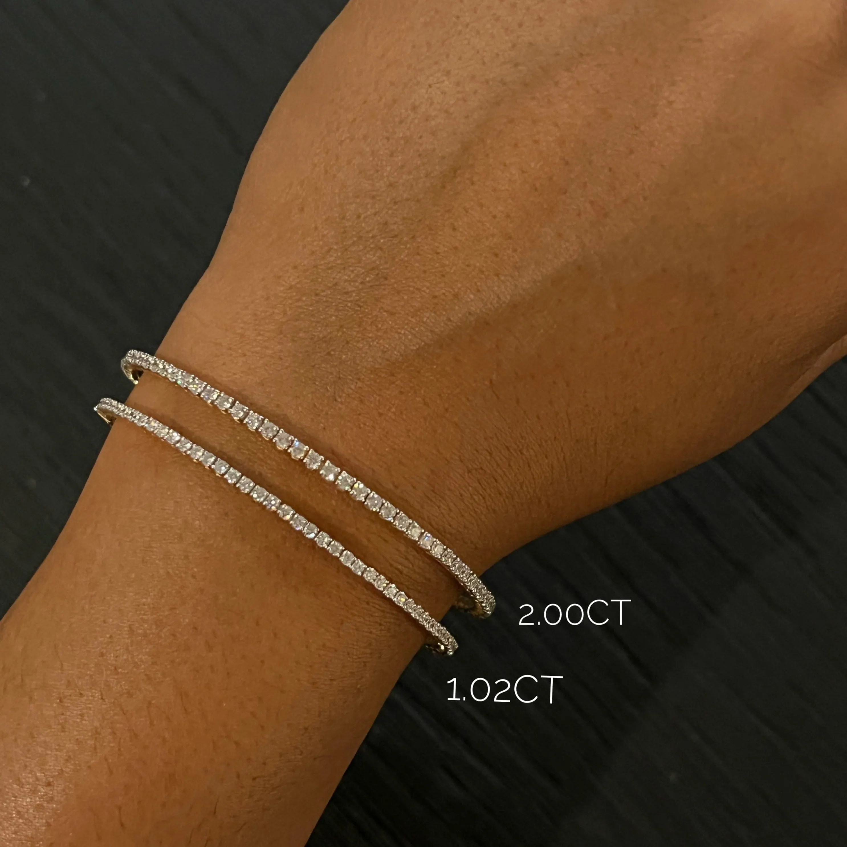CZ Flexi Bangle