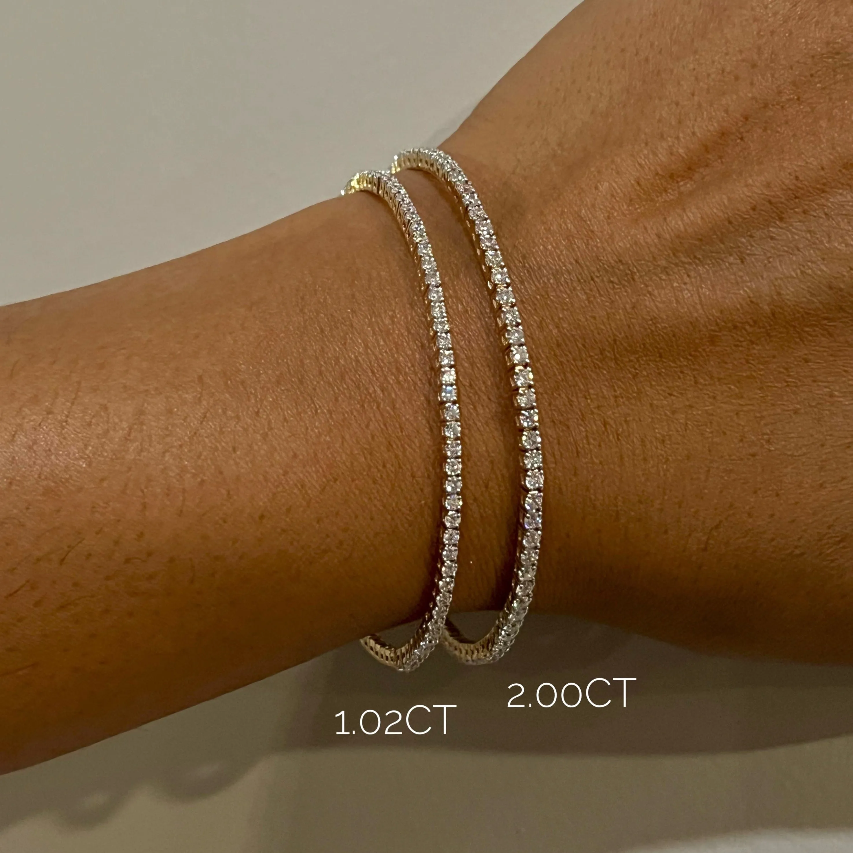CZ Flexi Bangle