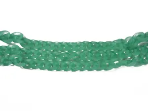 Dark Green Transparent Circular Acrylic Chains