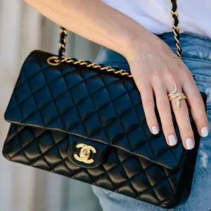 Designer Black Pu Leather Sling Bag For Women