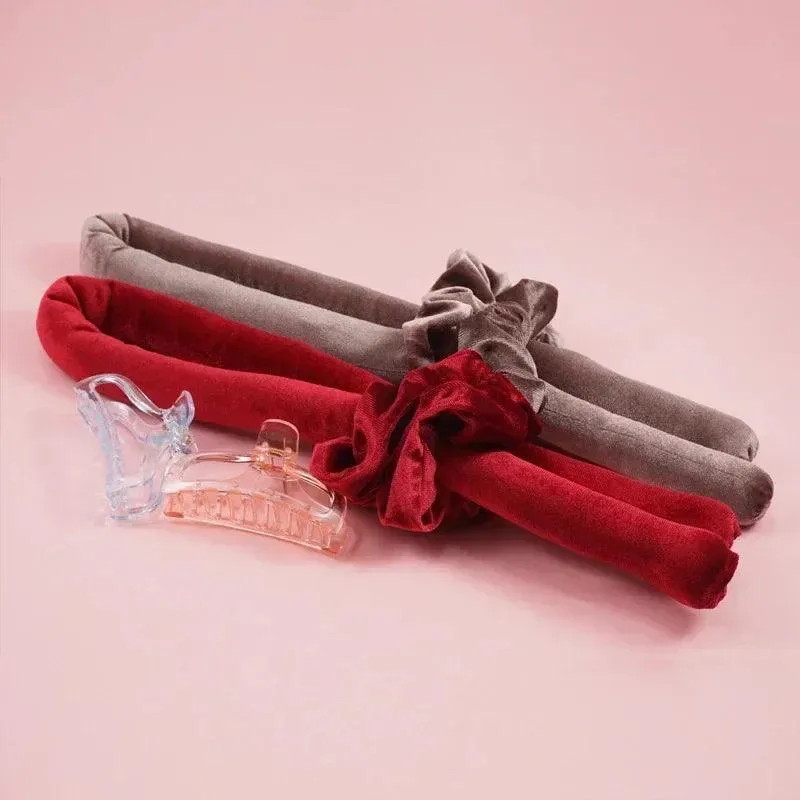 Effortless Waves & Curls Set: Beautiful Heatless Styling Tools