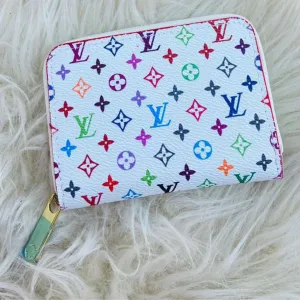 Elegant Printed Small Zippy Wallets For Women