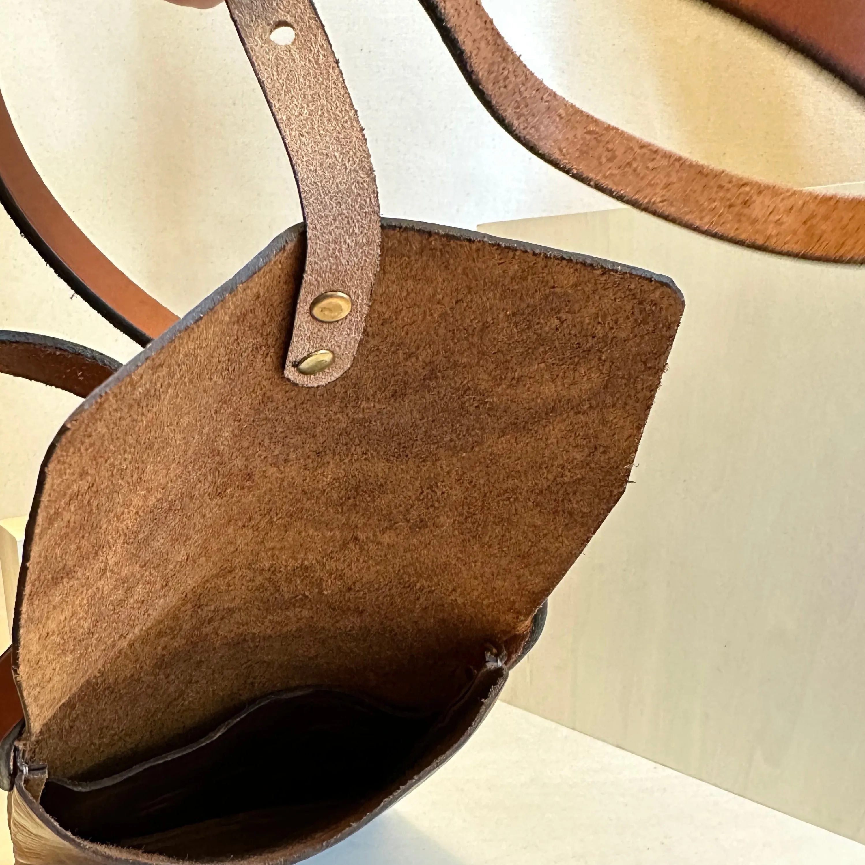 Glazed Bison Essential Cross Body Bag