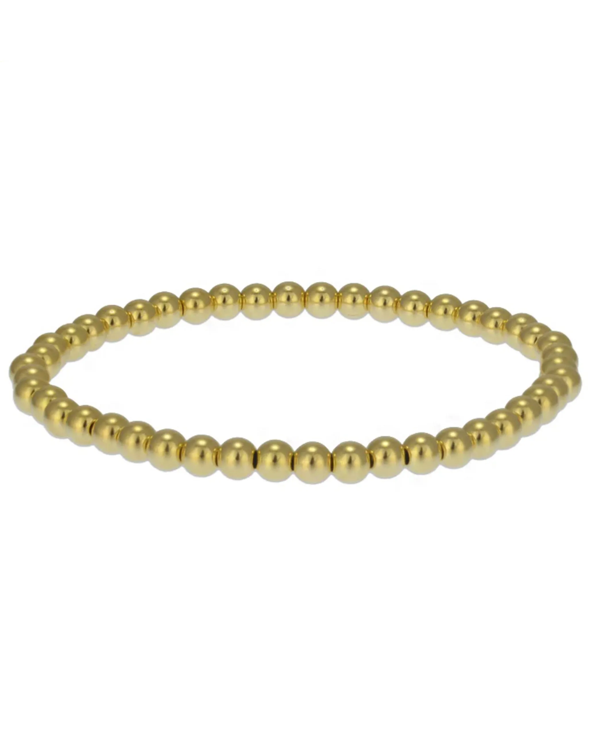 Gold Filled Stackable 4mm Ball Bracelet
