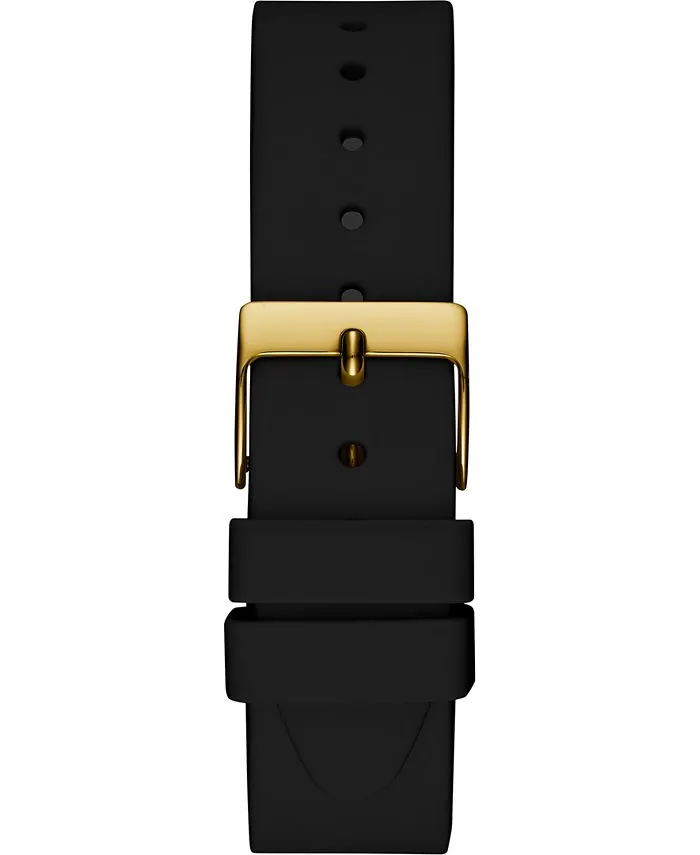 Guess GW0004L1 Analog Black Silicone Strap Unisex Watches