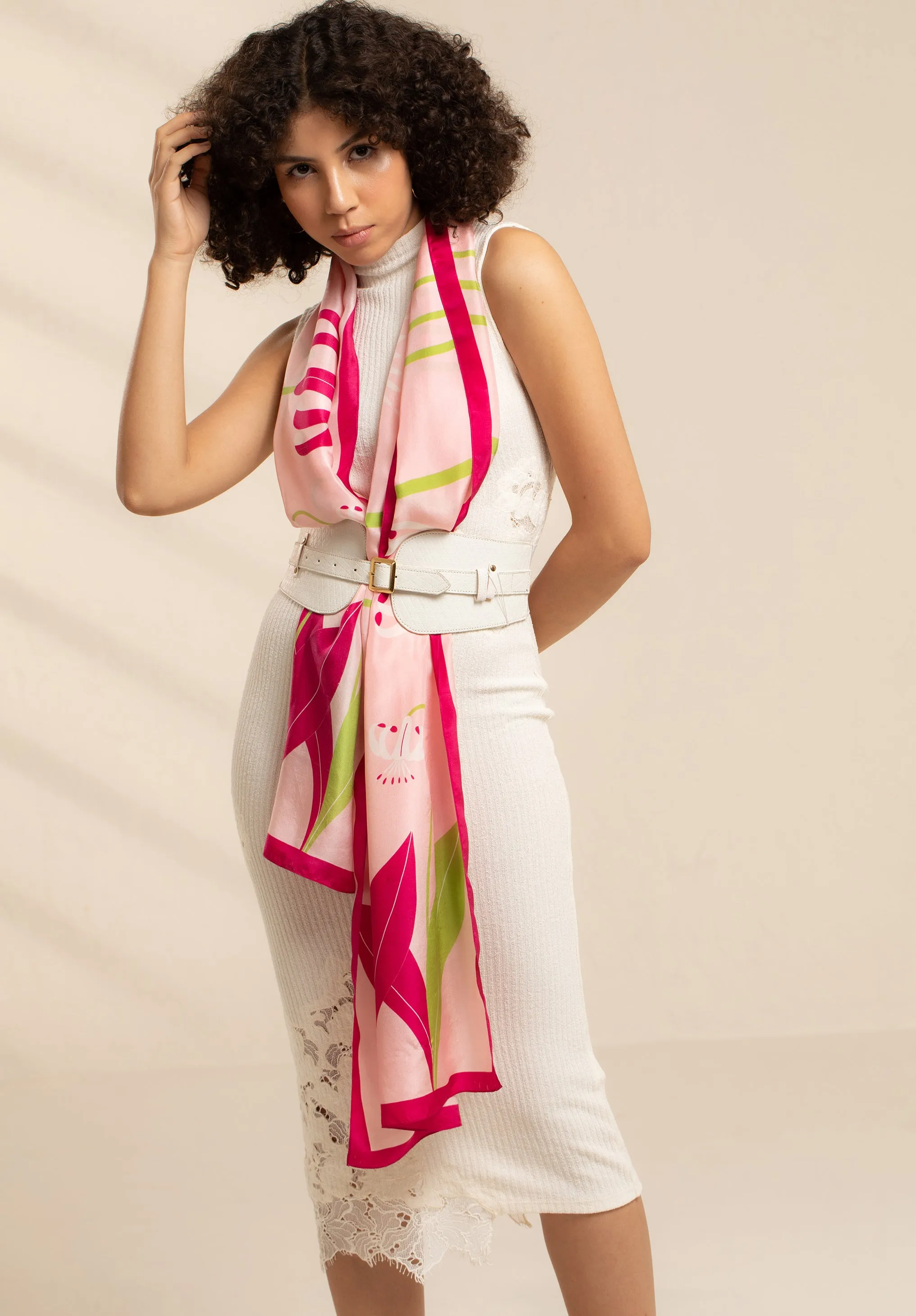 Heavenly Escape Silk Stole