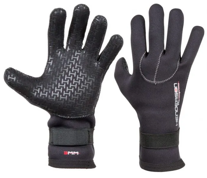 Henderson Thermoprene Closure Glove, 3mm Neoprene, Gator Elastic Closure, High-Grip Textured Palm