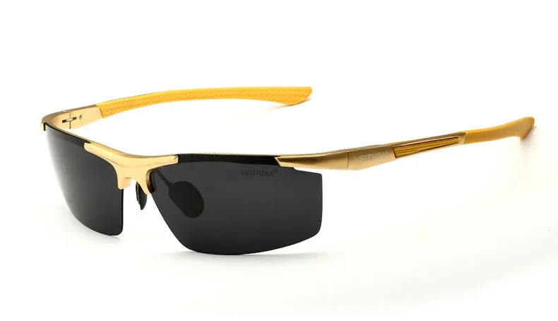 Hot sale Aluminum Magnesium Sunglasses Polarized Sports Men Coating Mirror Driving Sun Glasses oculos Male Eyewear Accessories