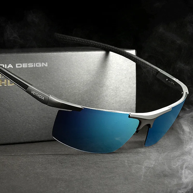 Hot sale Aluminum Magnesium Sunglasses Polarized Sports Men Coating Mirror Driving Sun Glasses oculos Male Eyewear Accessories