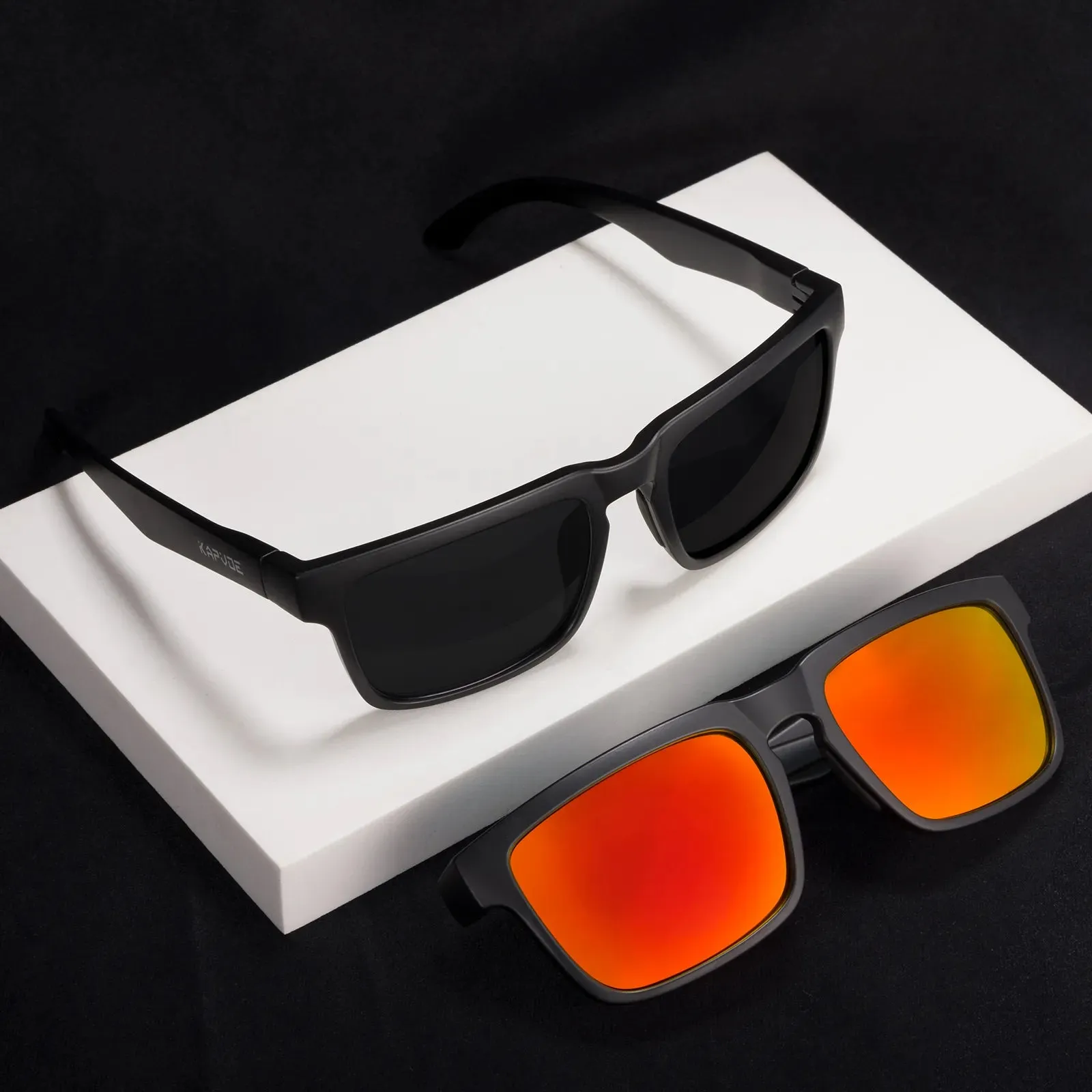 Kapvoe Polarized Cycling Glasses Men MTB Mountain Bike Eyewear Women Bicycle cycling sunglasses Driving Fishing Hiking Goggles