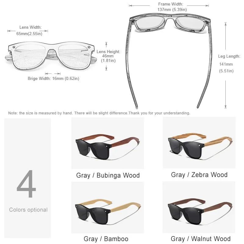 KINGSEVEN Vintage Natural Wood Luxury Eyewear