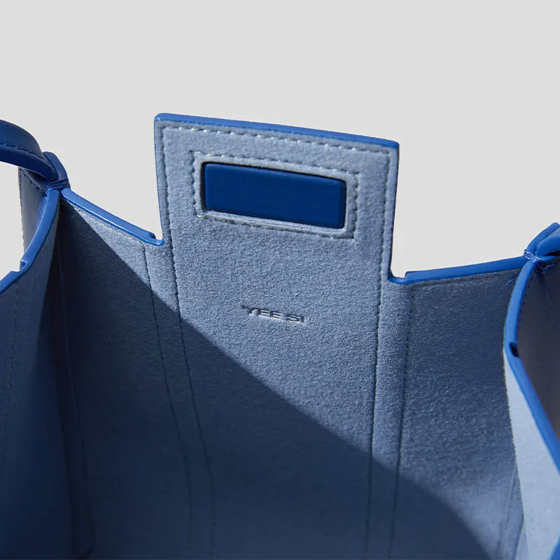 Lantern Designer Foldable Handbag - Prussian Blue