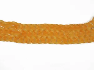 Light Orange Circular Acrylic Chains