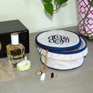 Linen Jewelry Round
