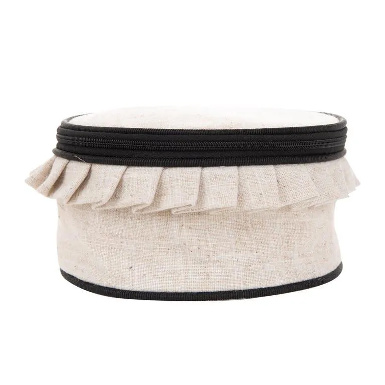 Linen Jewelry Round