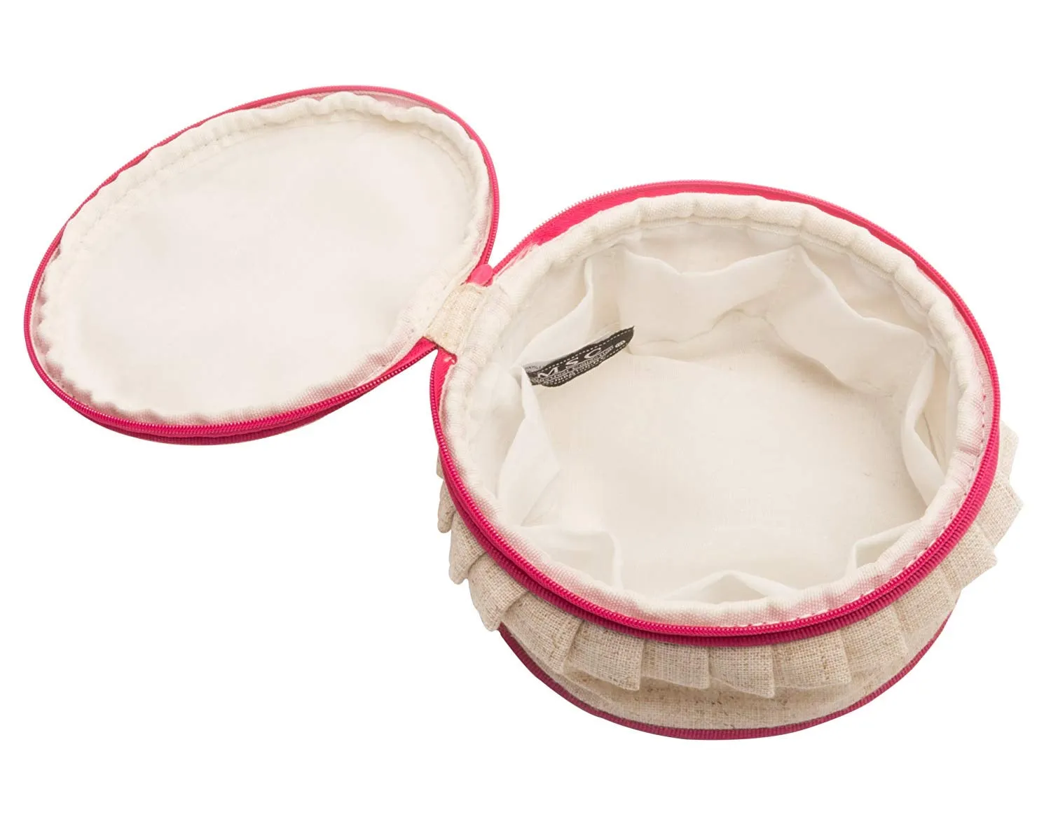 Linen Jewelry Round