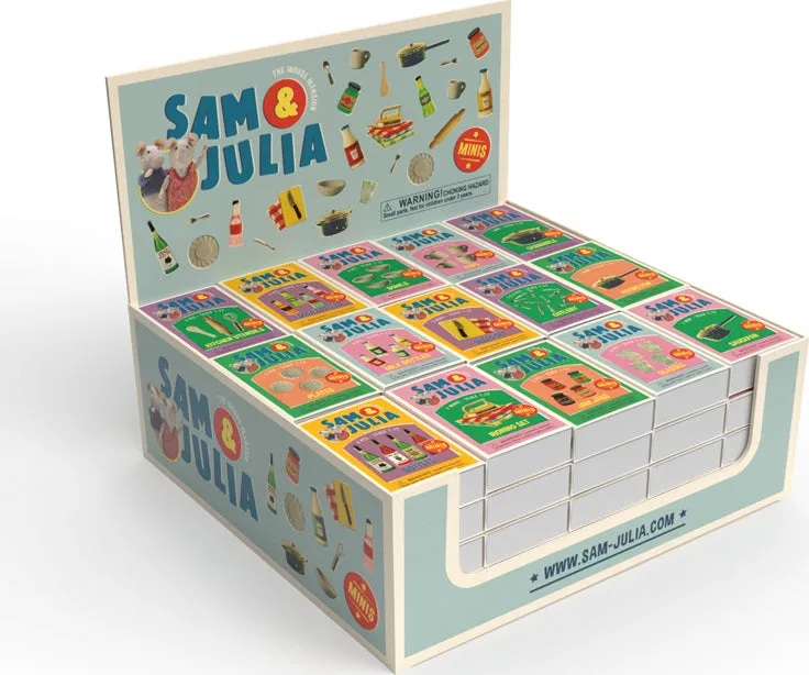 Mini Matchboxes With Miniature Kitchen Utensils (Assorted)