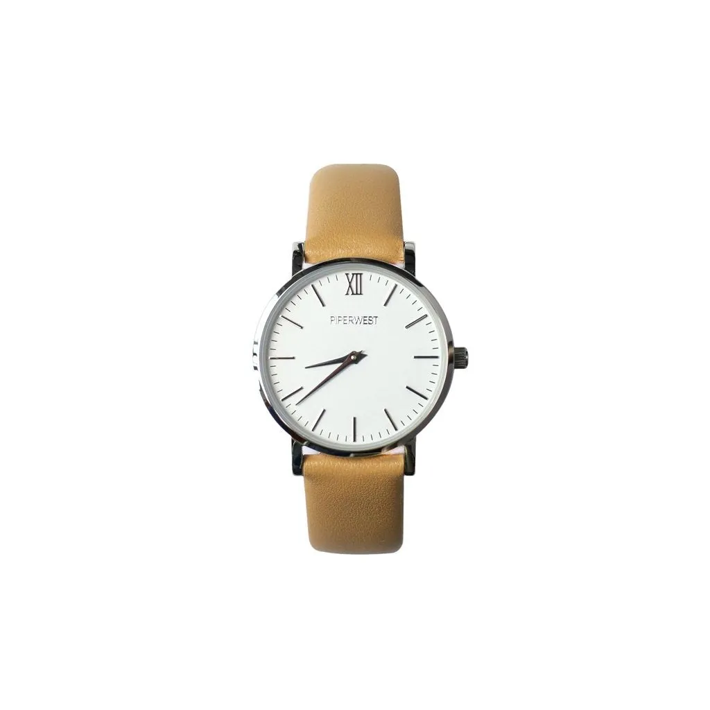 MINI MINIMALIST 32MM SILVER/BONE
