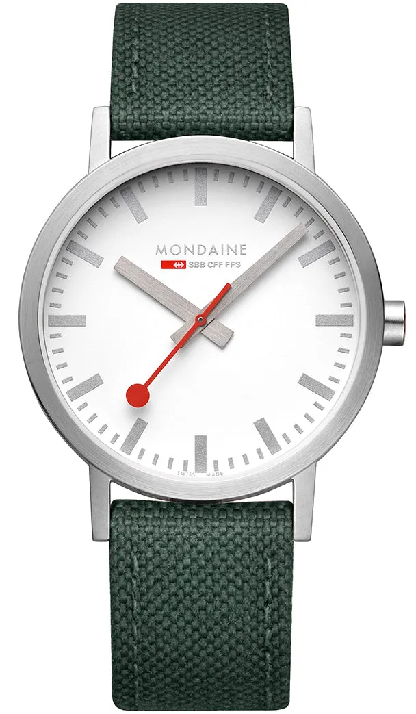 MOND Watch Classic Park Green Textile
