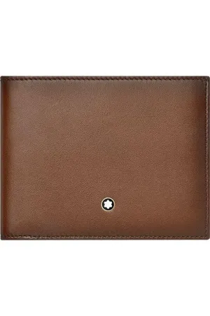 Mont Blanc Brown Leather Wallet