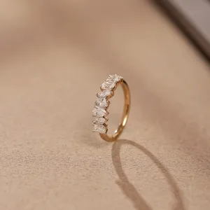 Multi Shape Diamond Band