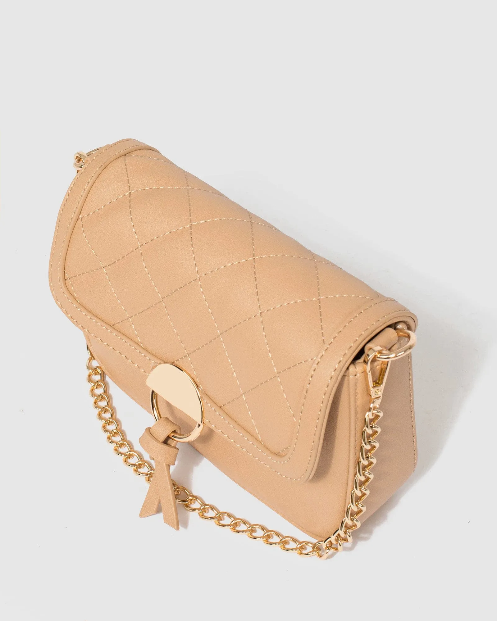 Natural Call Zoe Quilted Crossbody Bag