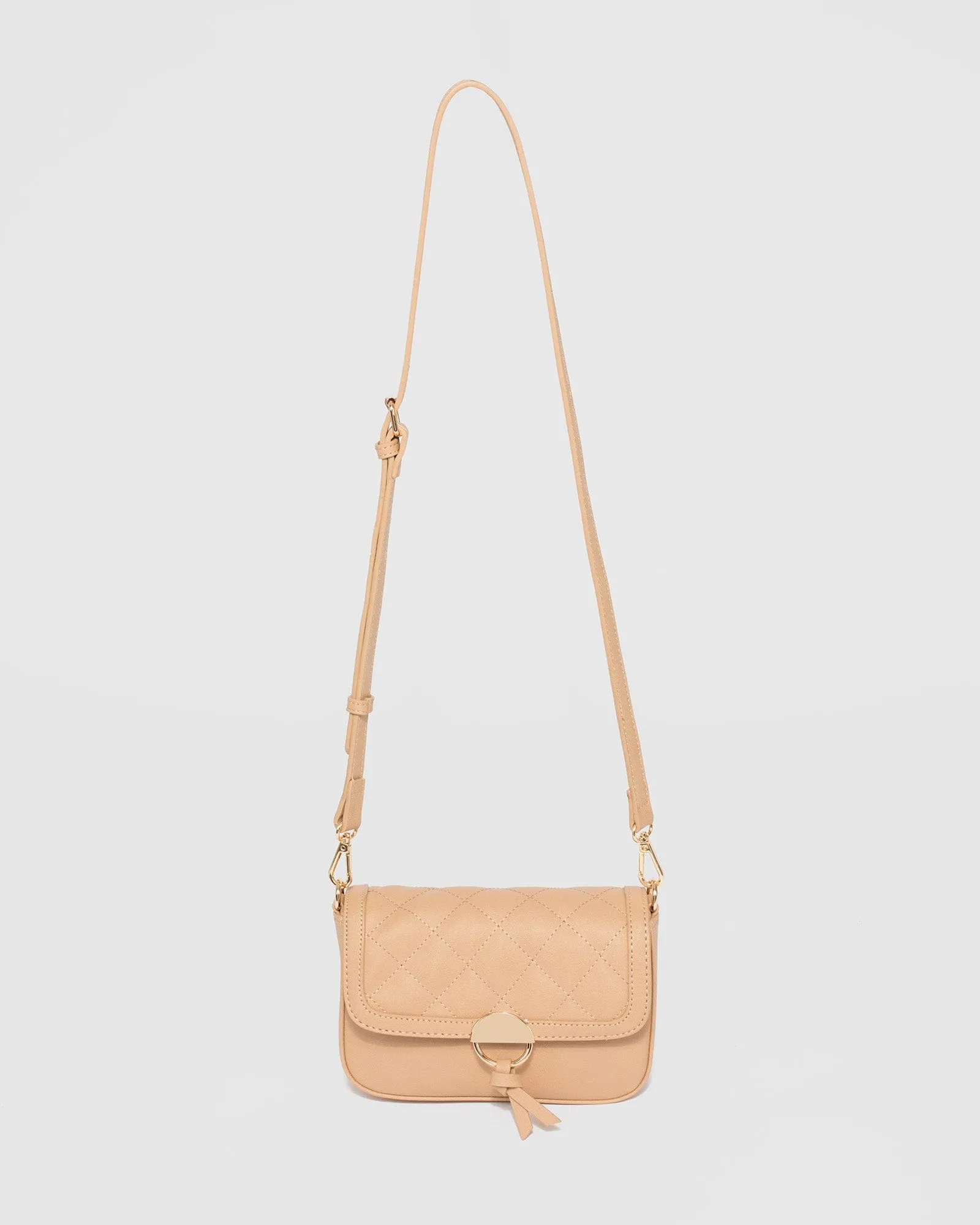 Natural Call Zoe Quilted Crossbody Bag