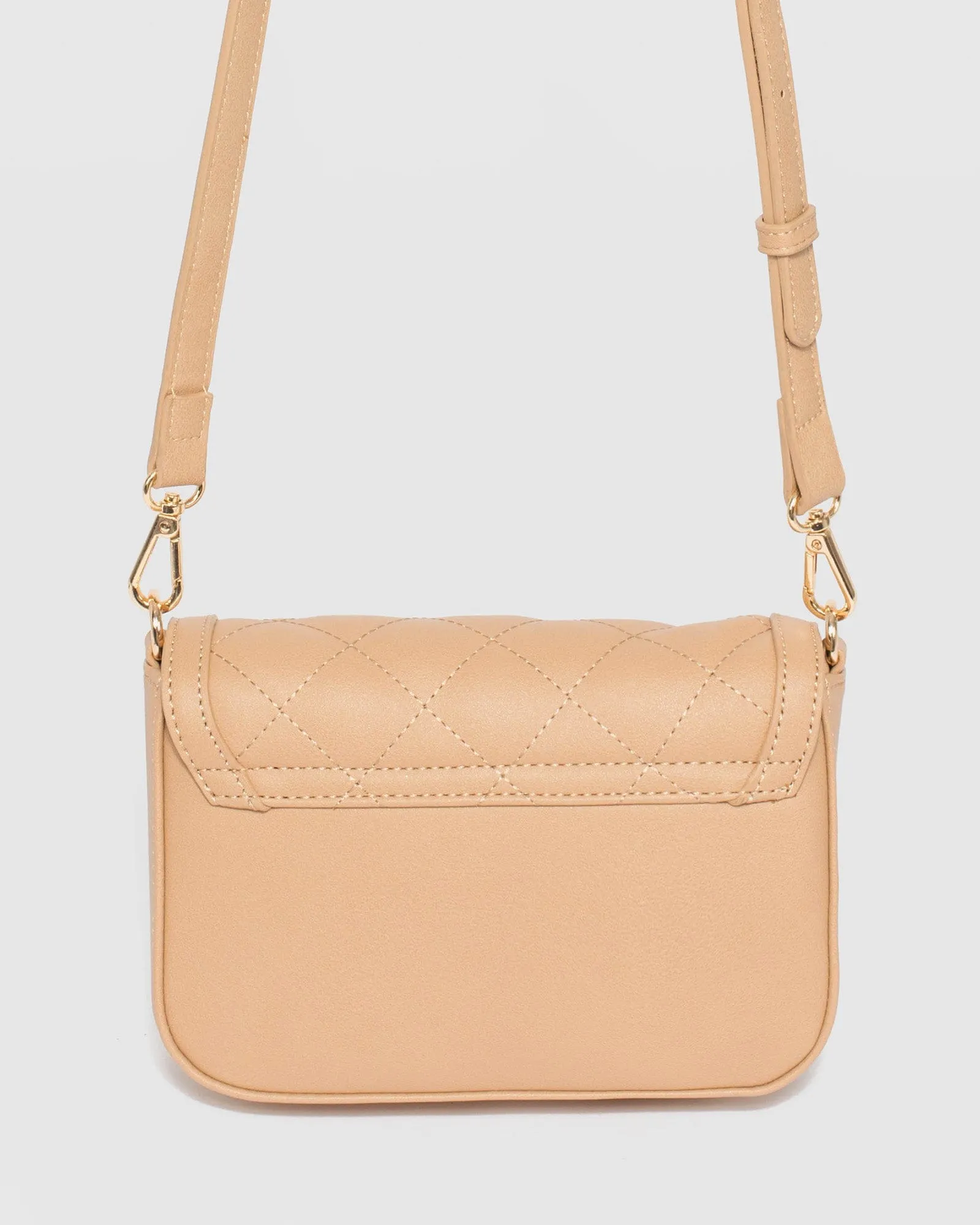 Natural Call Zoe Quilted Crossbody Bag