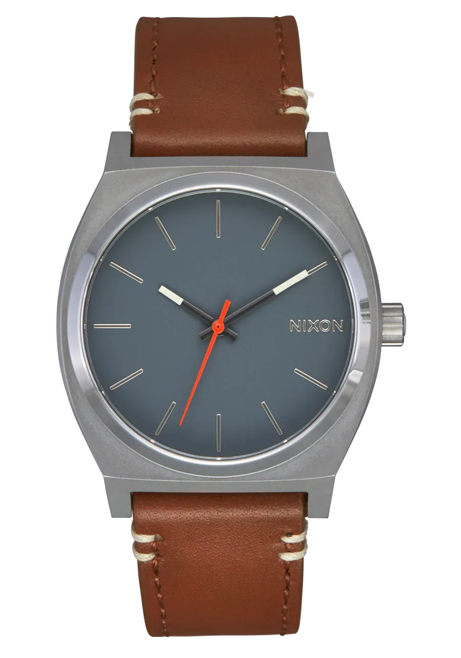 Nixon Time Teller Leather