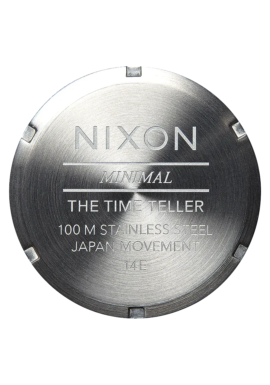 Nixon Time Teller Leather