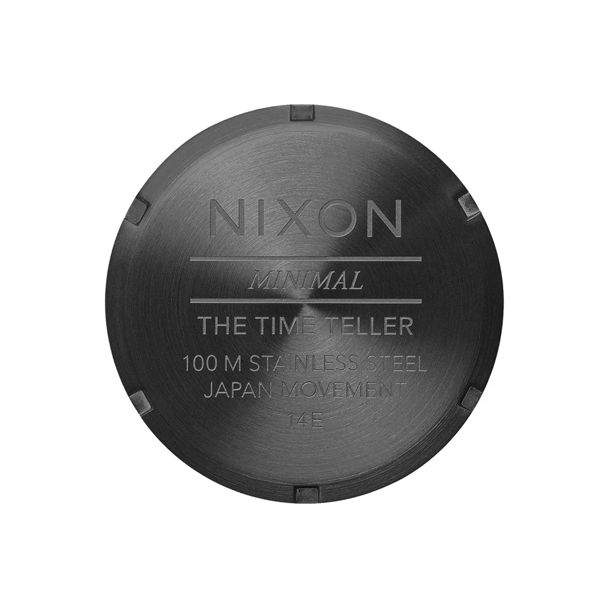 Nixon - Time Teller Watch Gunmetal/Black Sunray