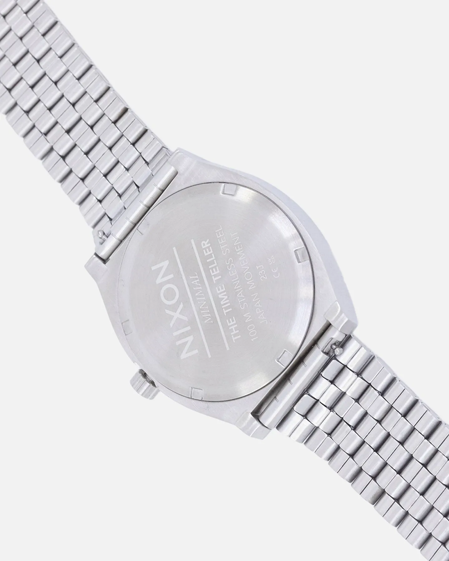 Nixon Women's Time Teller Silver/Pink