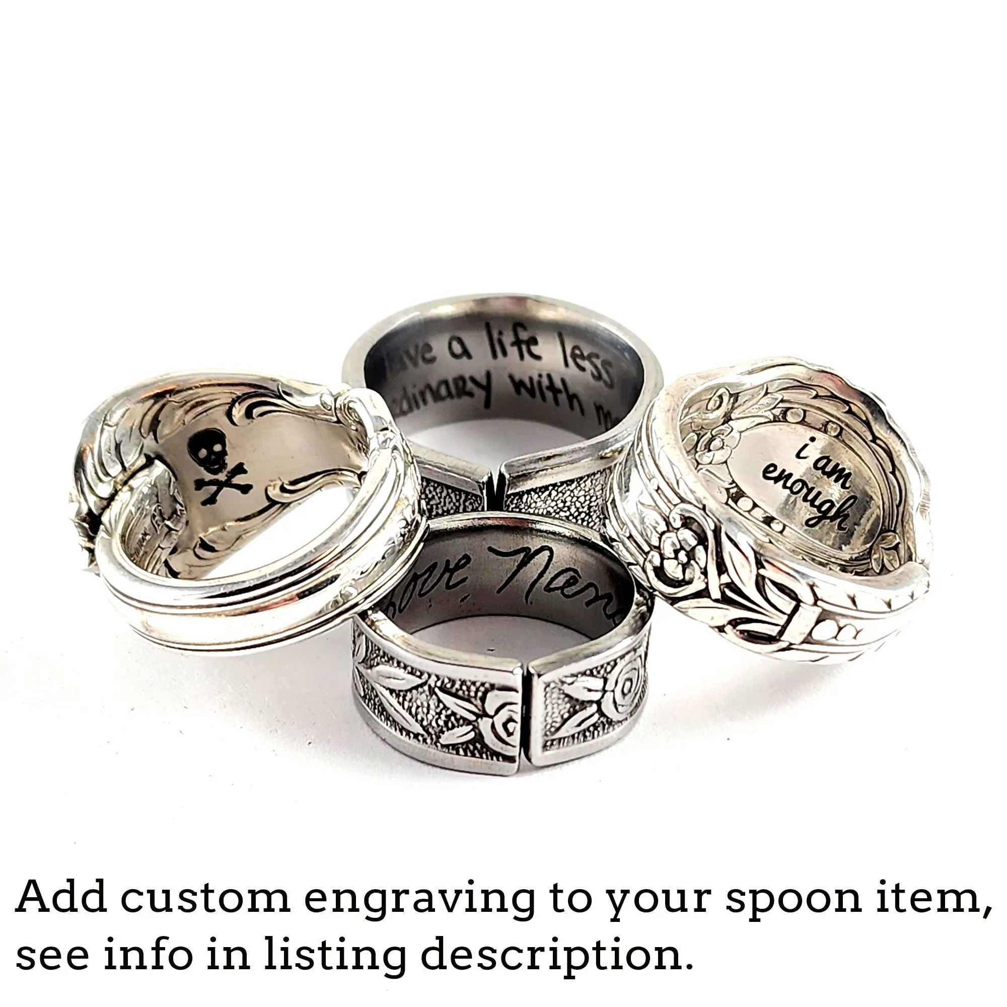 Oneida Friendship Medality Spoon Bar Necklace