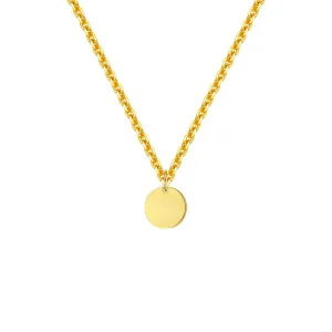 Ovala Pendant Necklace 14K