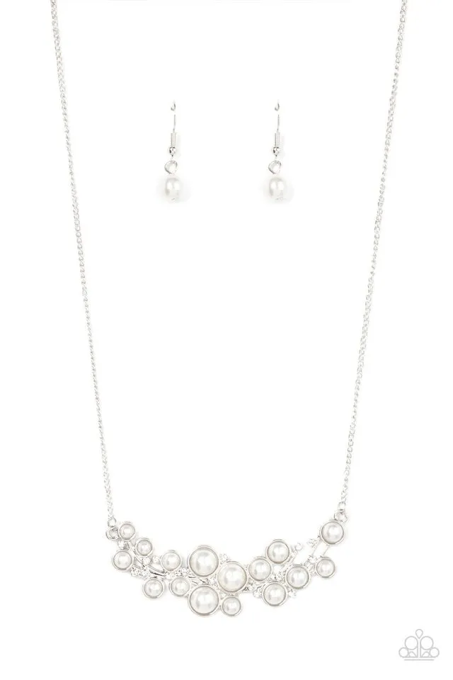 Paparazzi Necklace ~ My Yacht or Yours? - White