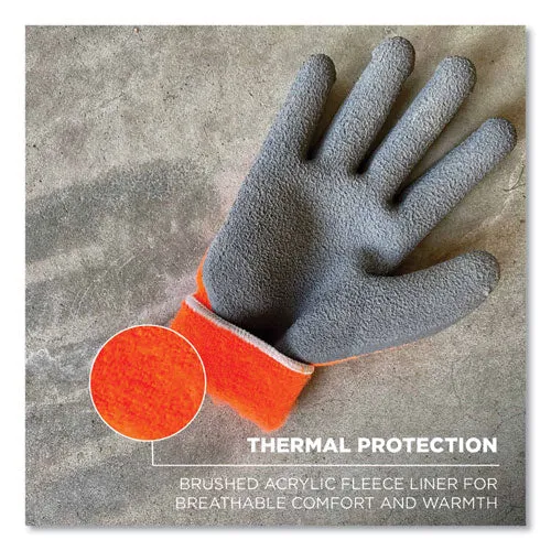 Proflex 7401-case Coated Lightweight Winter Gloves, Orange, X-large, 144 Pairs/carton, Ships In 1-3 Business Days