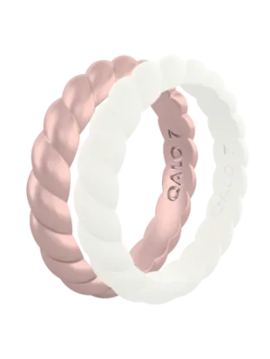 Qalo Stackable Ladies Ring (3 options)