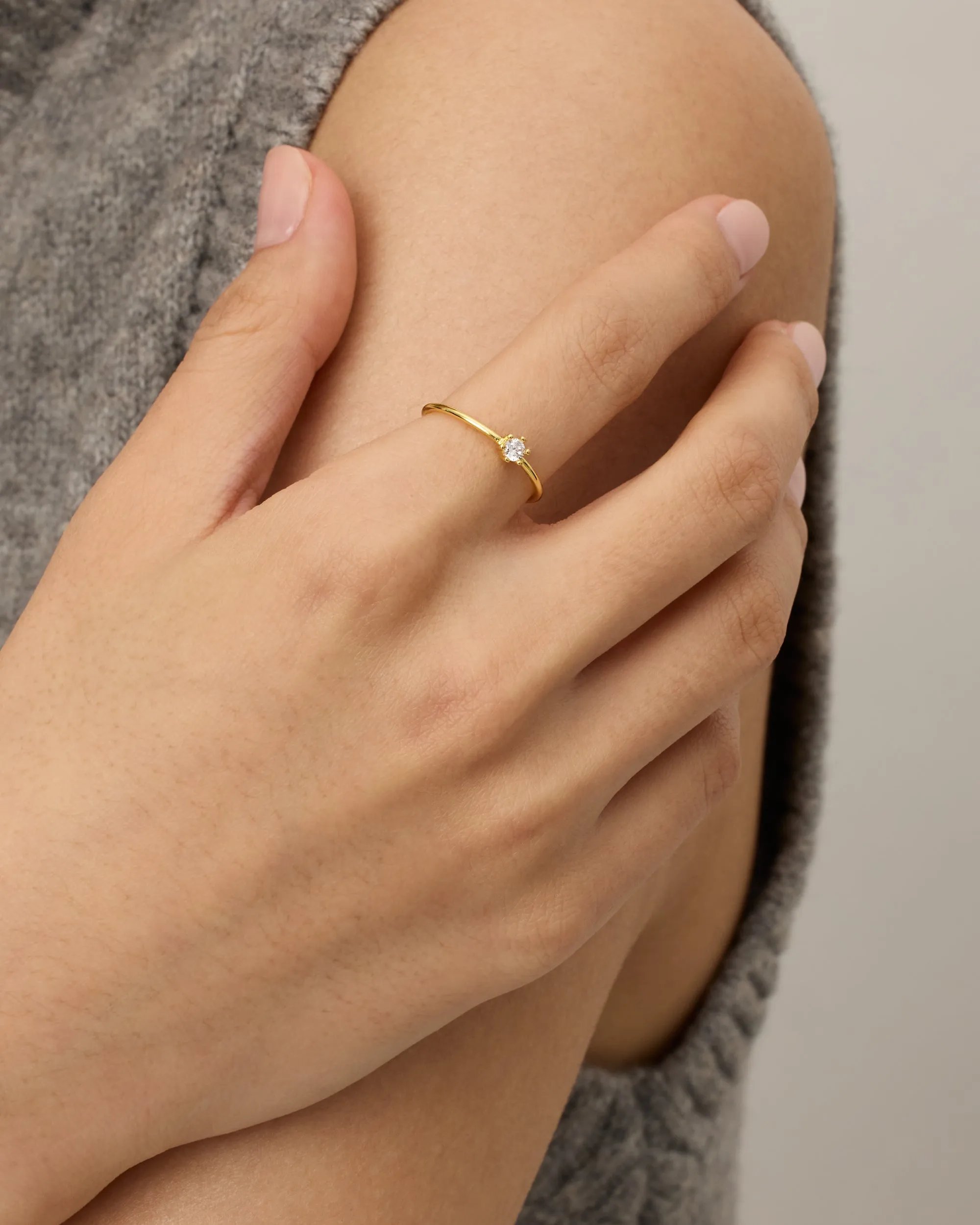 Sage Thin Ring