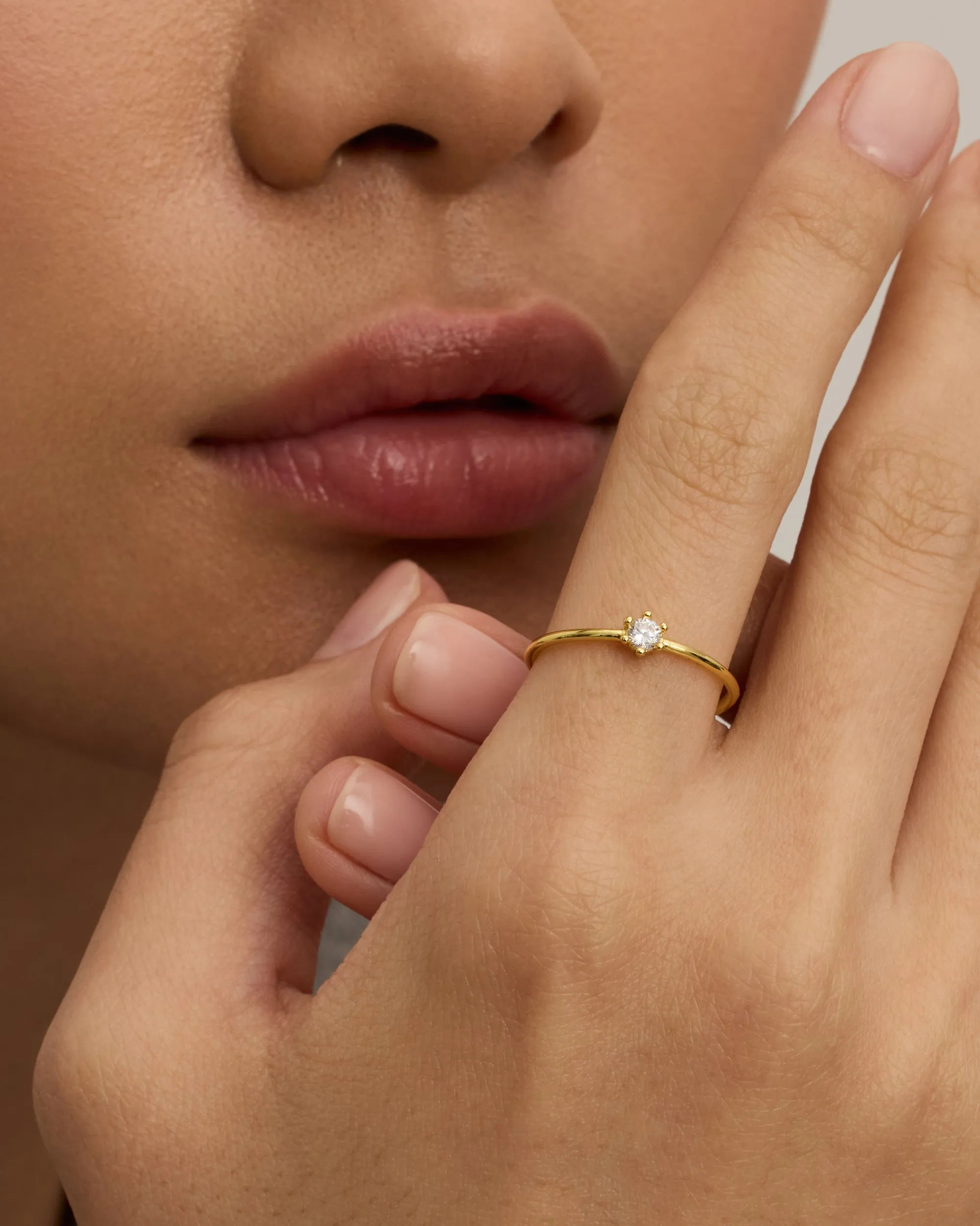 Sage Thin Ring
