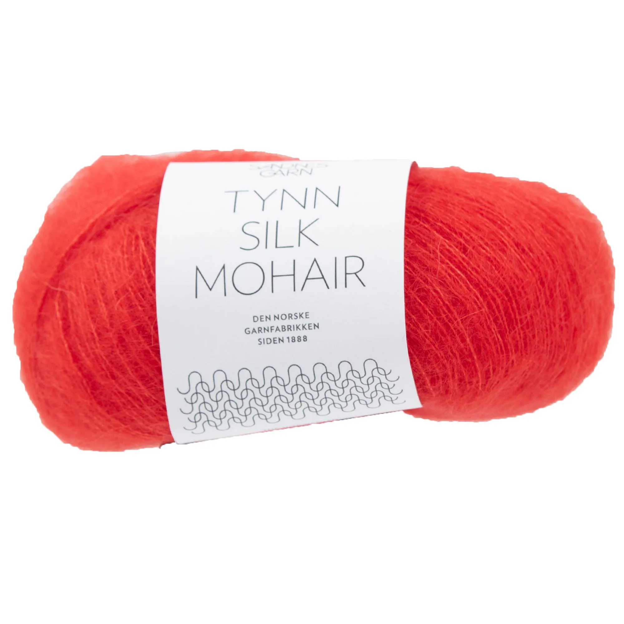 Sandnes Garn  Tynn Silk Mohair Yarn - 4018 Scarlett Red