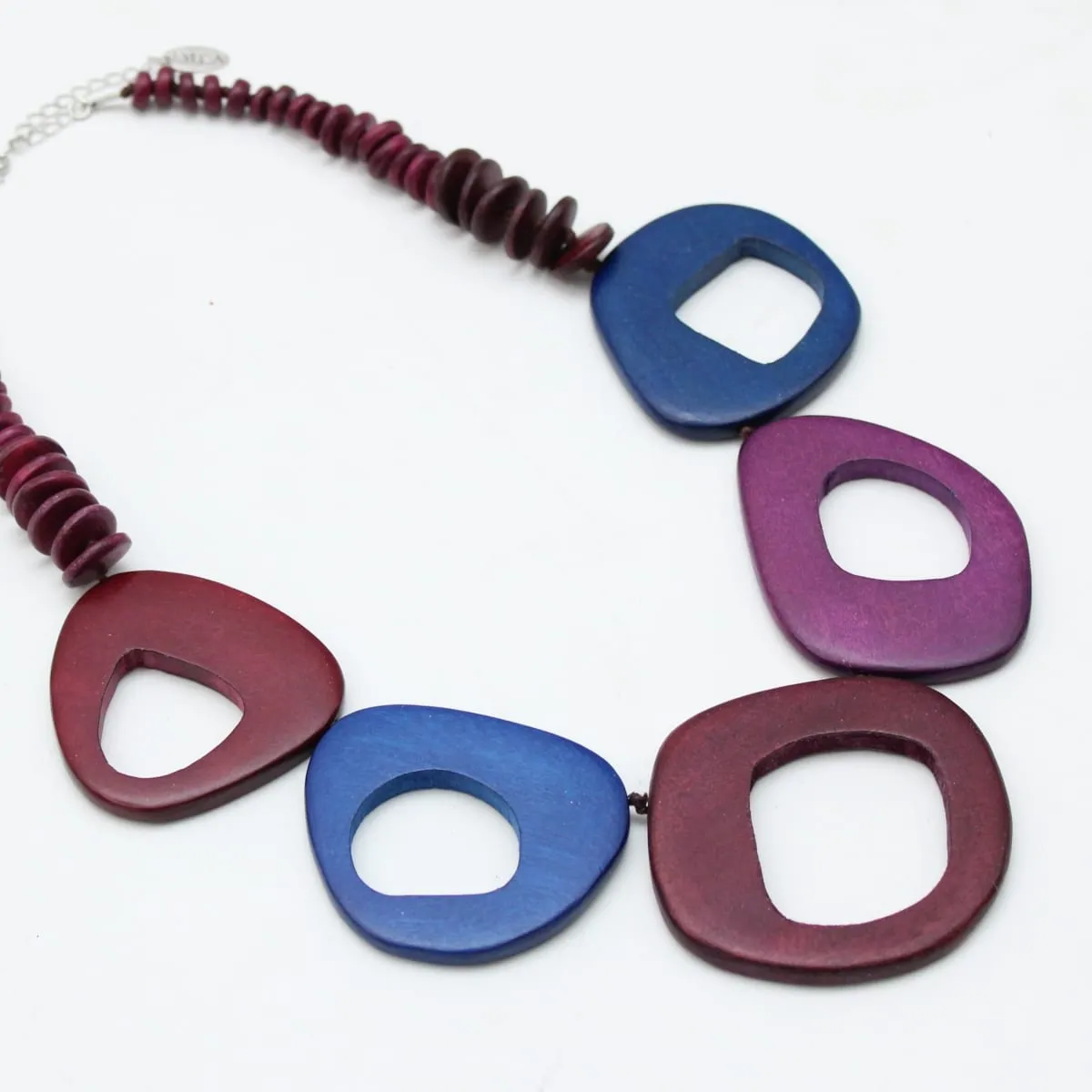 Shades of Purple Roslyn Necklace