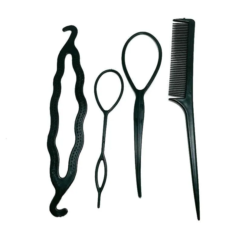 Ultimate Magic Bun Maker Kit: Effortless Hair Styling Set