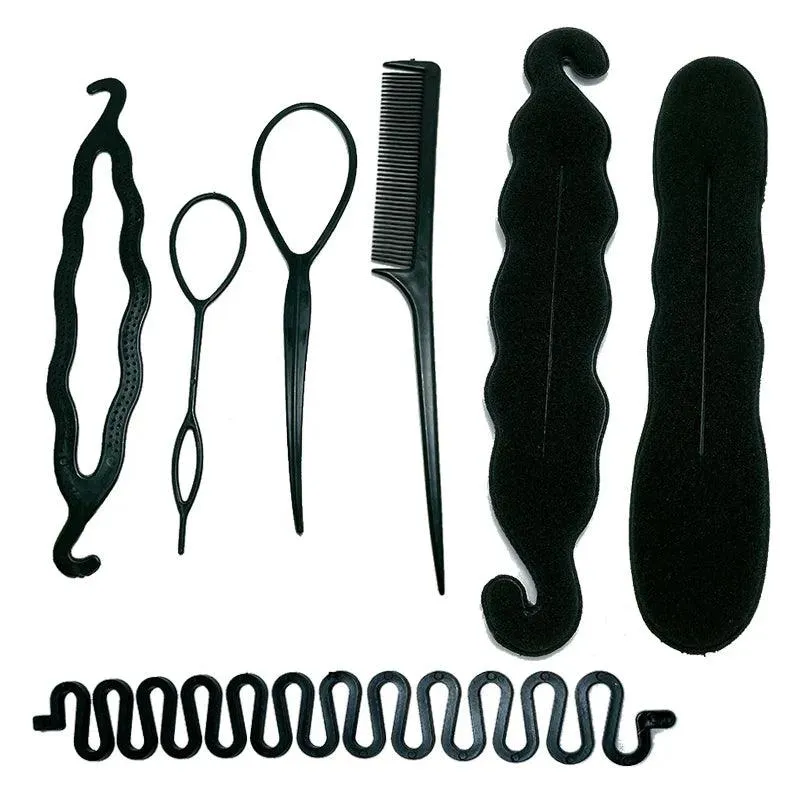 Ultimate Magic Bun Maker Kit: Effortless Hair Styling Set