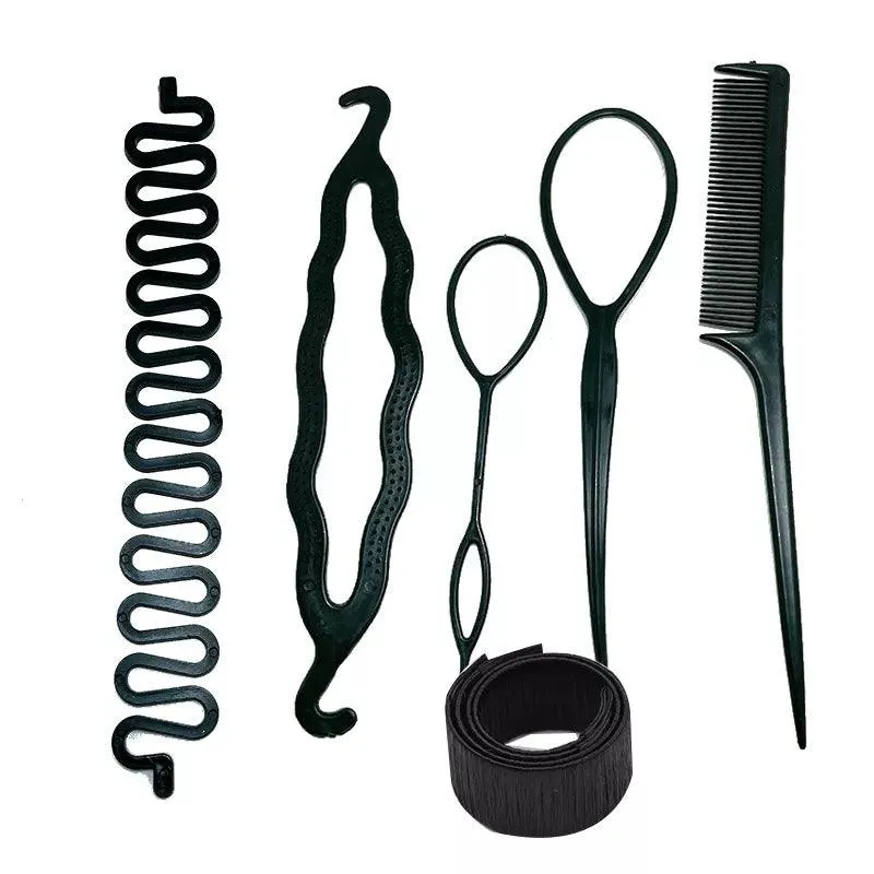 Ultimate Magic Bun Maker Kit: Effortless Hair Styling Set