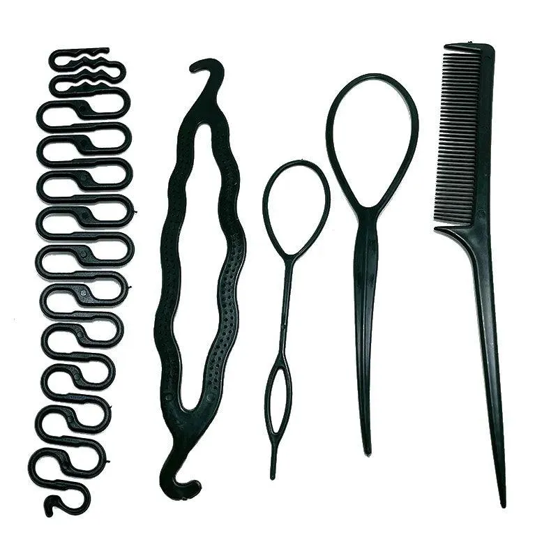 Ultimate Magic Bun Maker Kit: Effortless Hair Styling Set