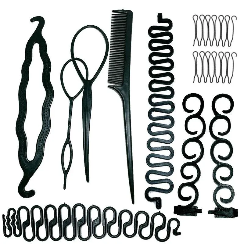 Ultimate Magic Bun Maker Kit: Effortless Hair Styling Set