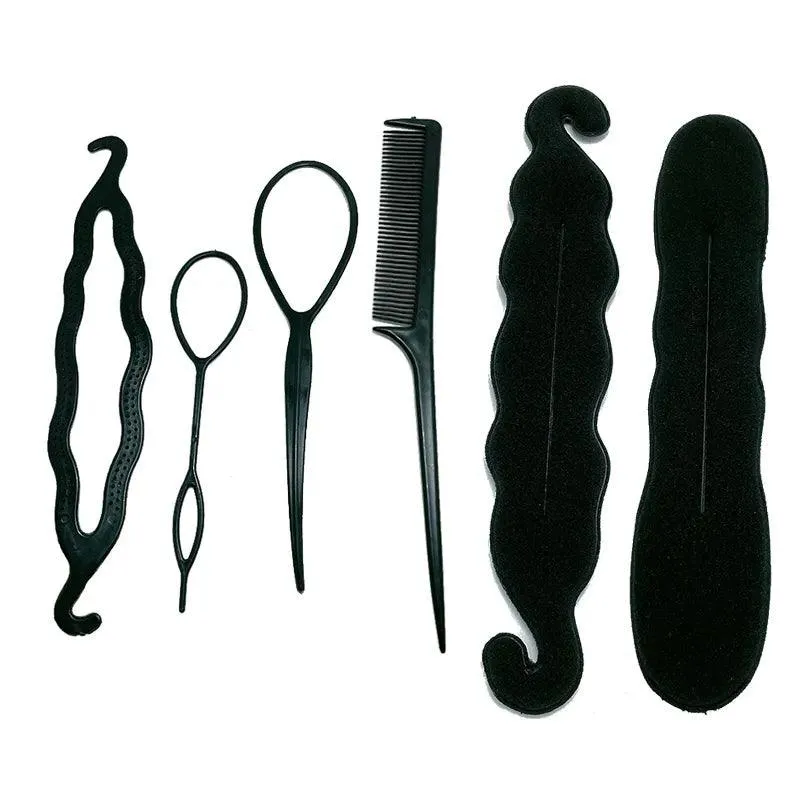 Ultimate Magic Bun Maker Kit: Effortless Hair Styling Set