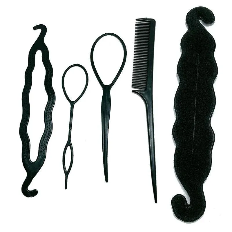 Ultimate Magic Bun Maker Kit: Effortless Hair Styling Set