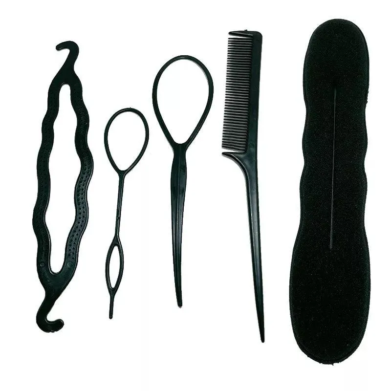 Ultimate Magic Bun Maker Kit: Effortless Hair Styling Set