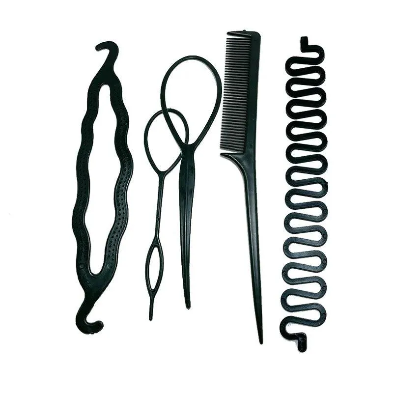 Ultimate Magic Bun Maker Kit: Effortless Hair Styling Set